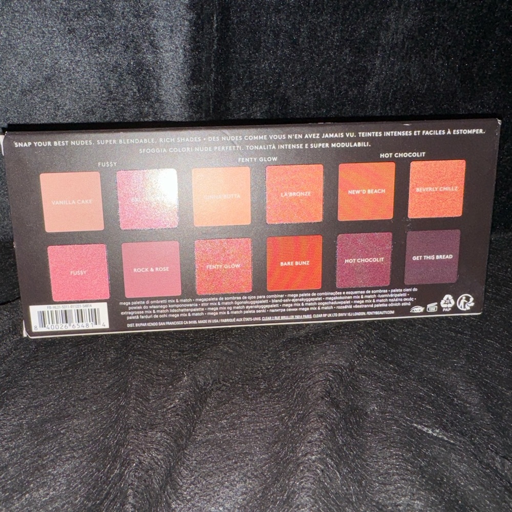 🔥🔥Fenty Beauty Bomb Posse Mega Mix & Match Eyeshadow Pallette ✨NEW✨